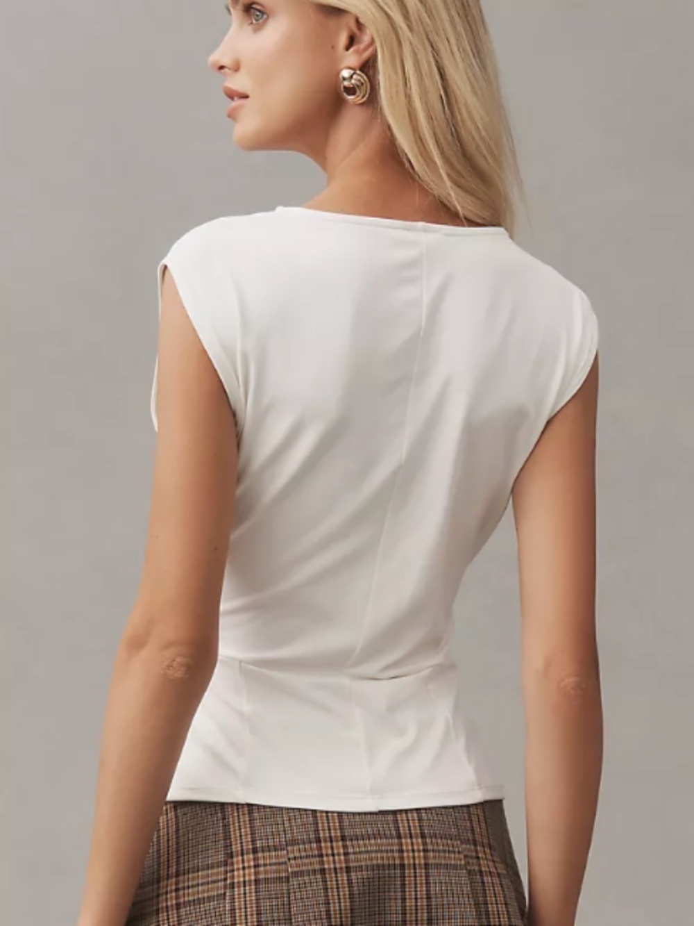 Maeve Shirred Corset Top - Picture 2 of 6